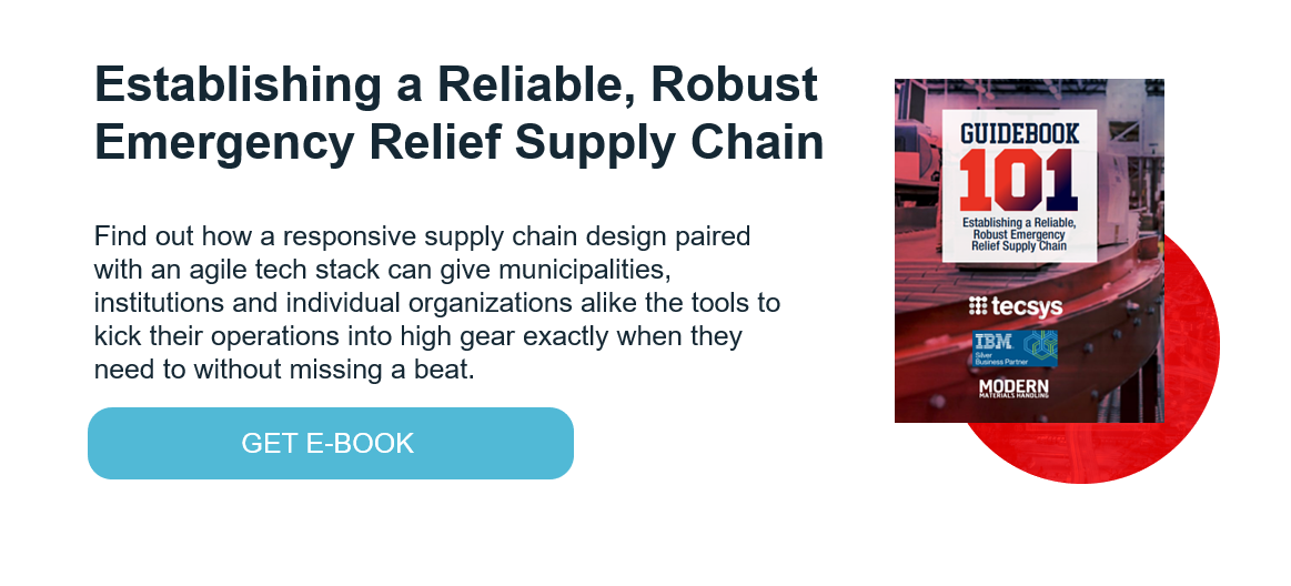 Establishing a Reliable, Robust Emergency Relief Supply Chain