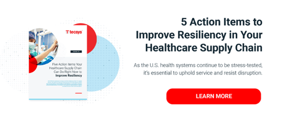 5 Action Items to  Improve Resiliency in Your Healthcare Supply Chain