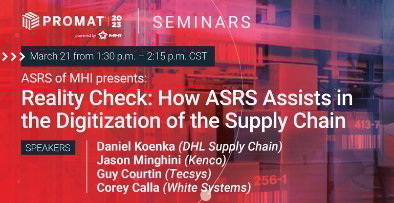 Promat 2023 ASRS of MHI webinar banner