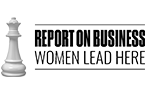 Report on Business Women lead here