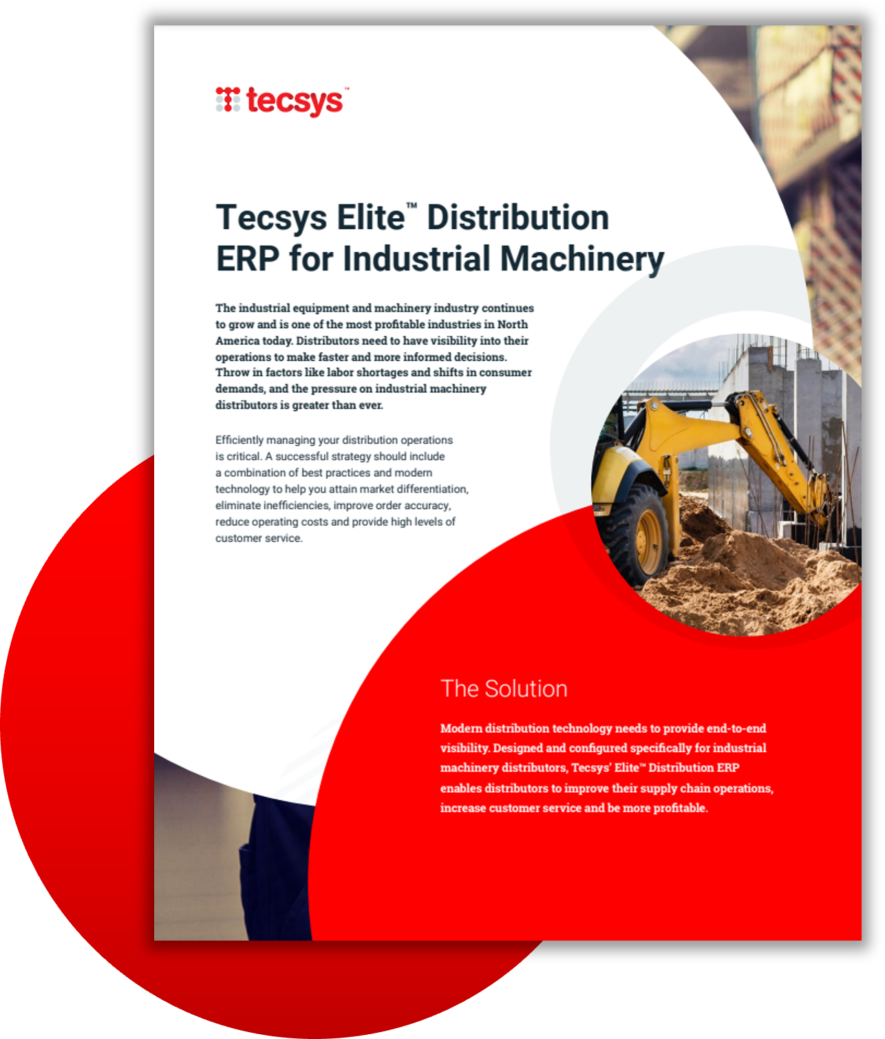 Distribution ERP for industrial